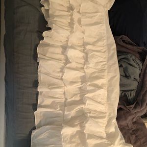 Pottery Barn Baby Ruffle Crib Skirt